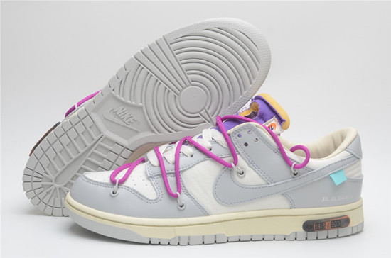 Women's Dunk Low X Off-White Shoes 046
